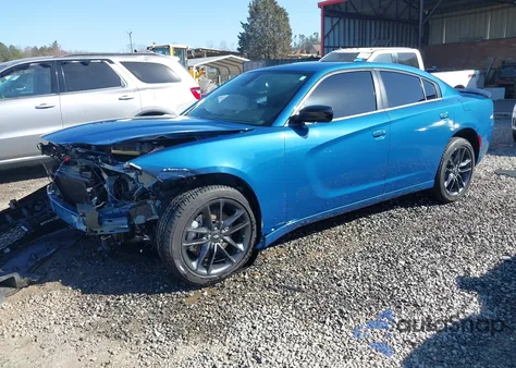 2023 Dodge Charger Sxt Awd из США, поврежденный, VIN 2C3CDXJG1PH705938